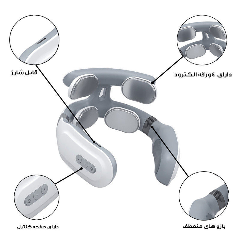 ماساژور گردن مدل JT-oo8 NEW