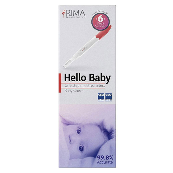 تست بارداری ریما مدل Hello Baby