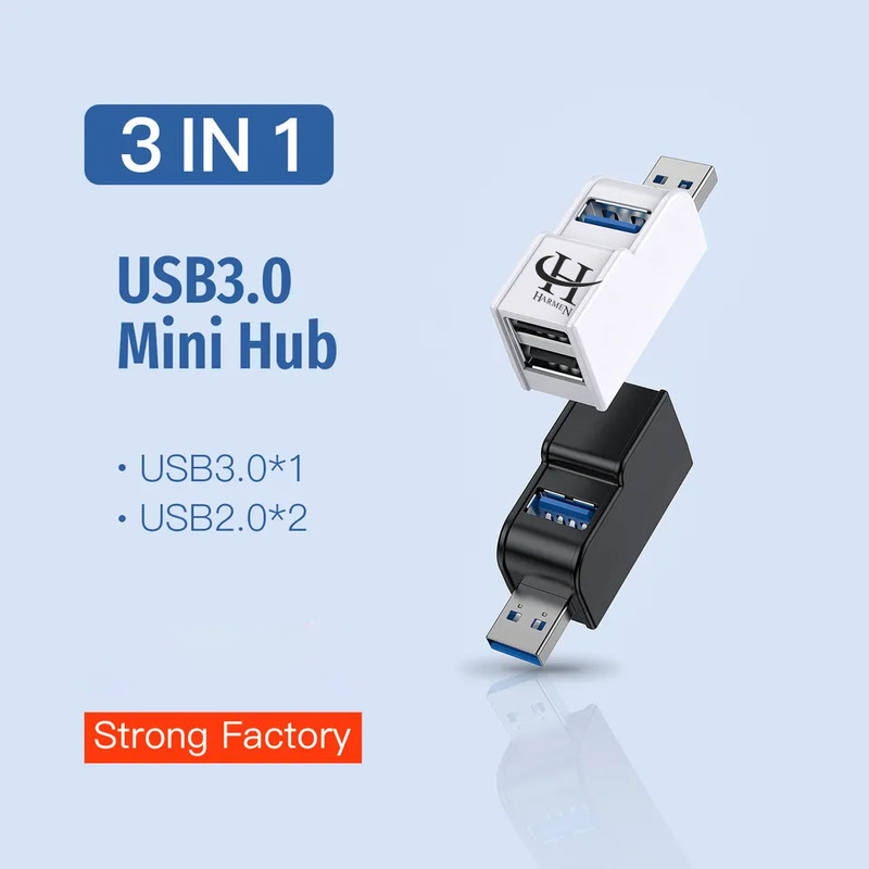 هاب 3 پورت USB3.0 هارمن مدل HR-PRO3