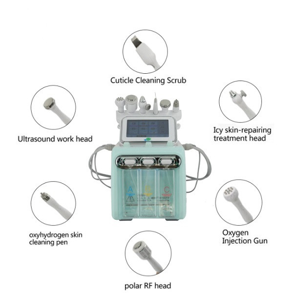 دستگاه جوانساز پوست مدل هیدروفیشیال نیوفیس 6 کاره