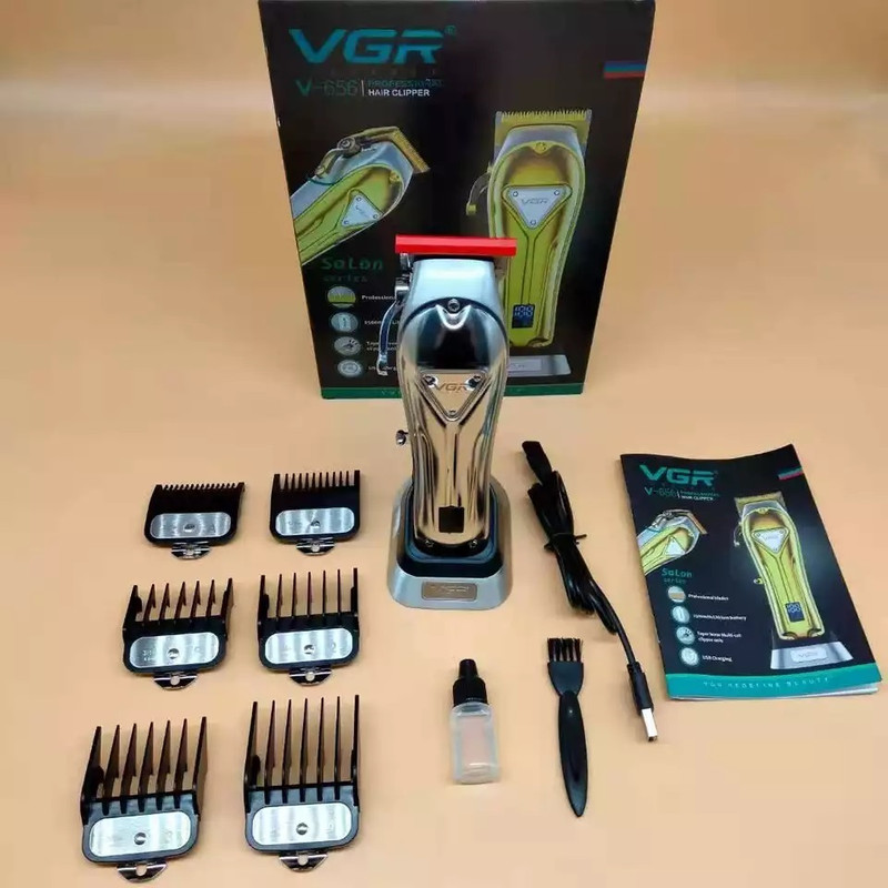 ماشین اصلاح موی سر و صورت وی جی ار مدل v-656