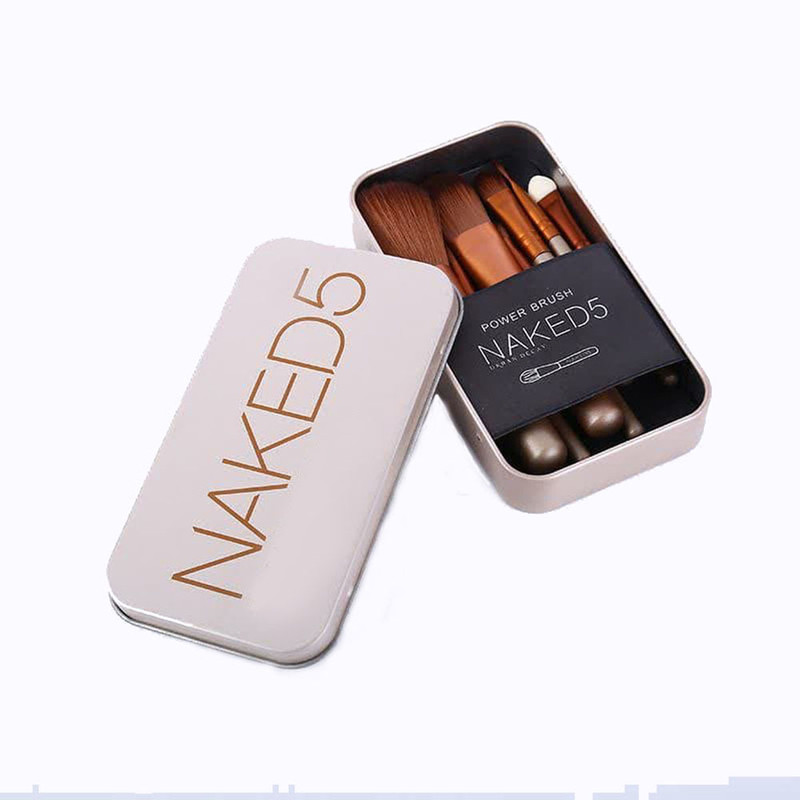 ست برس آرایشی مدل NAKED5 مجموعه 7 عددی