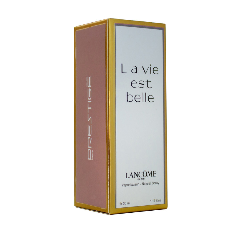 عطر جیبی زنانه نیو پرستیژ کالر مدل La Vie Est Belle حجم 35 میلی لیتر