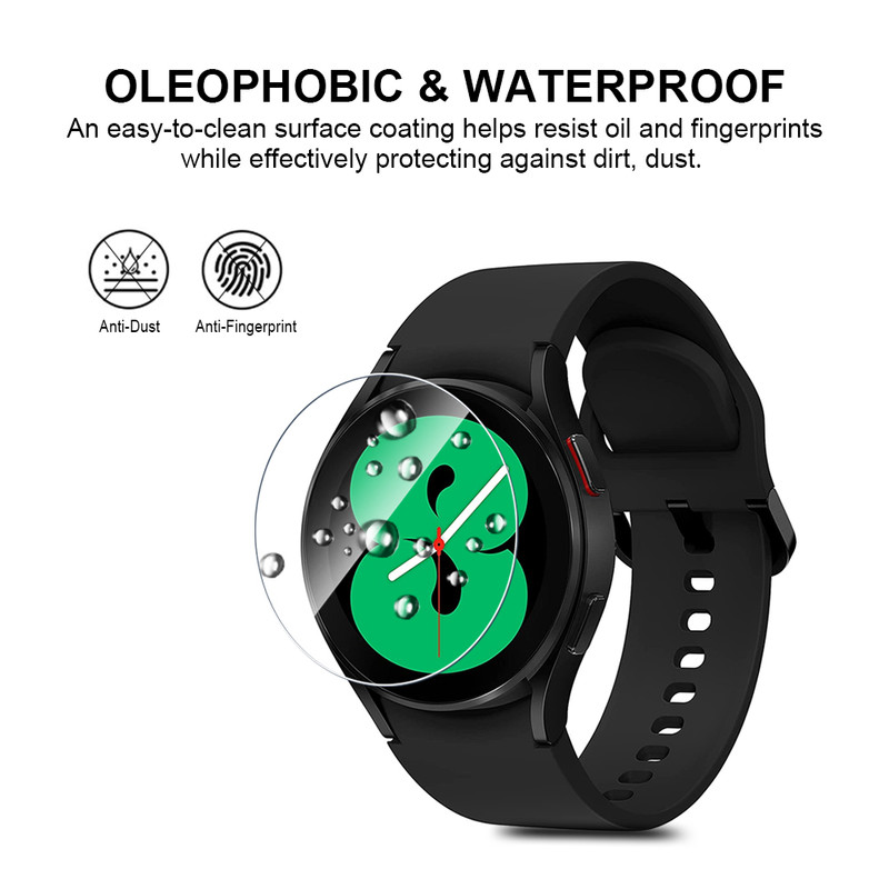 محافظ صفحه نمایش مدل شیشه ای مناسب برای ساعت هوشمند سامسونگ Galaxy watch4 active 40mm