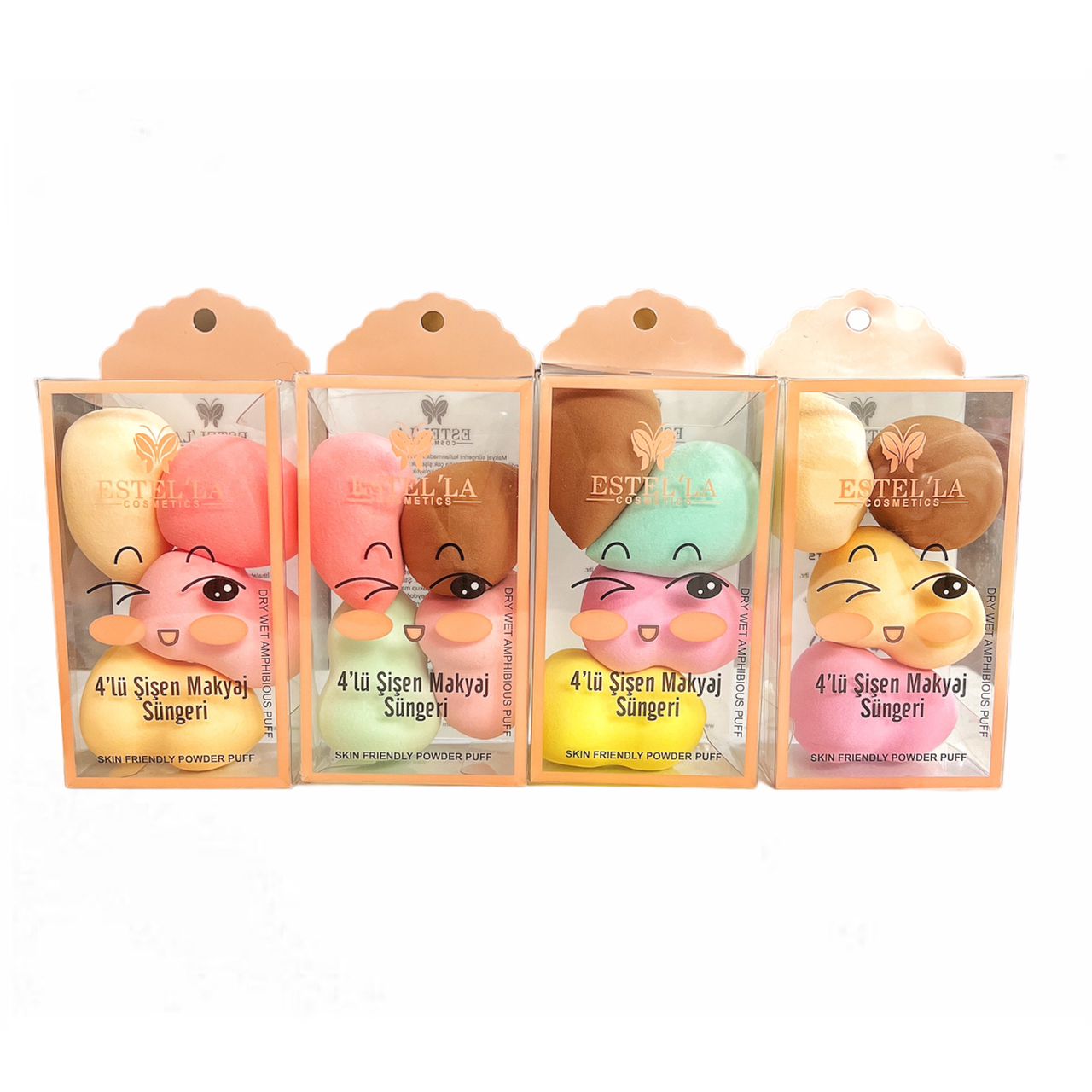 پد آرایشی استلا مدل Large بسته 4 عددی