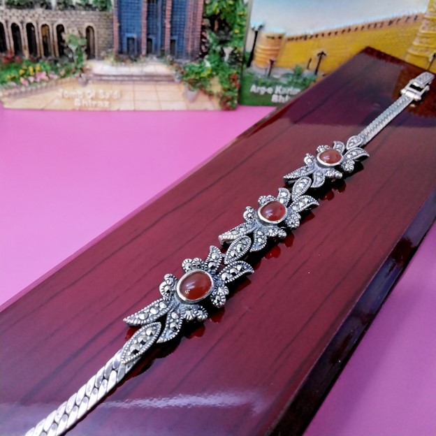 دستبند نقره زنانه مدل glsr-1520