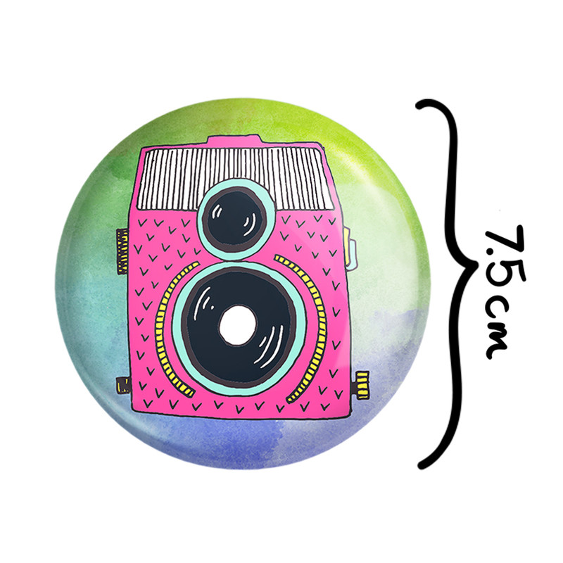 آینه جیبی خندالو مدل دوربین  کد 1711