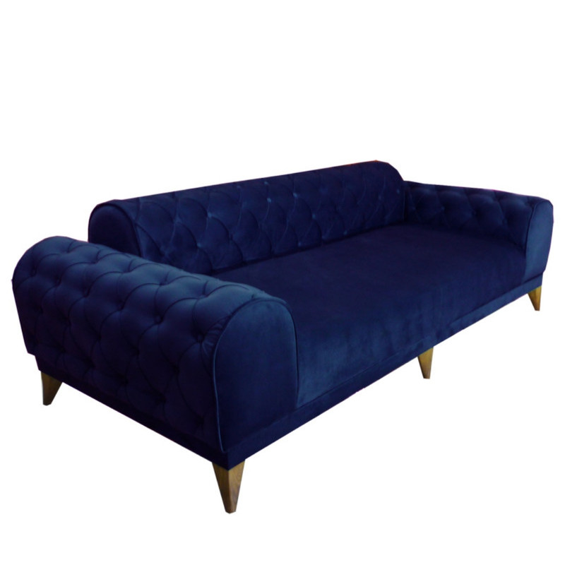 مبل راحتی سه نفره ایران استیل مدل چستر کد 02