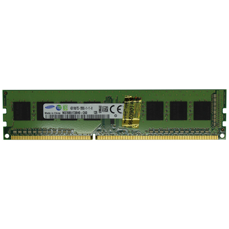 رم دسکتاپ DDR3 تک کاناله 1600 مگاهرتز CL11 سامسونگ مدل M378 ظرفیت 4 گیگابایت