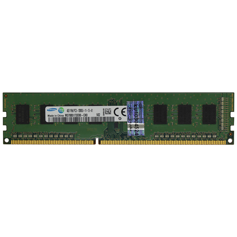 رم دسکتاپ DDR3 تک کاناله 1600 مگاهرتز CL11 سامسونگ مدل M378 ظرفیت 4 گیگابایت