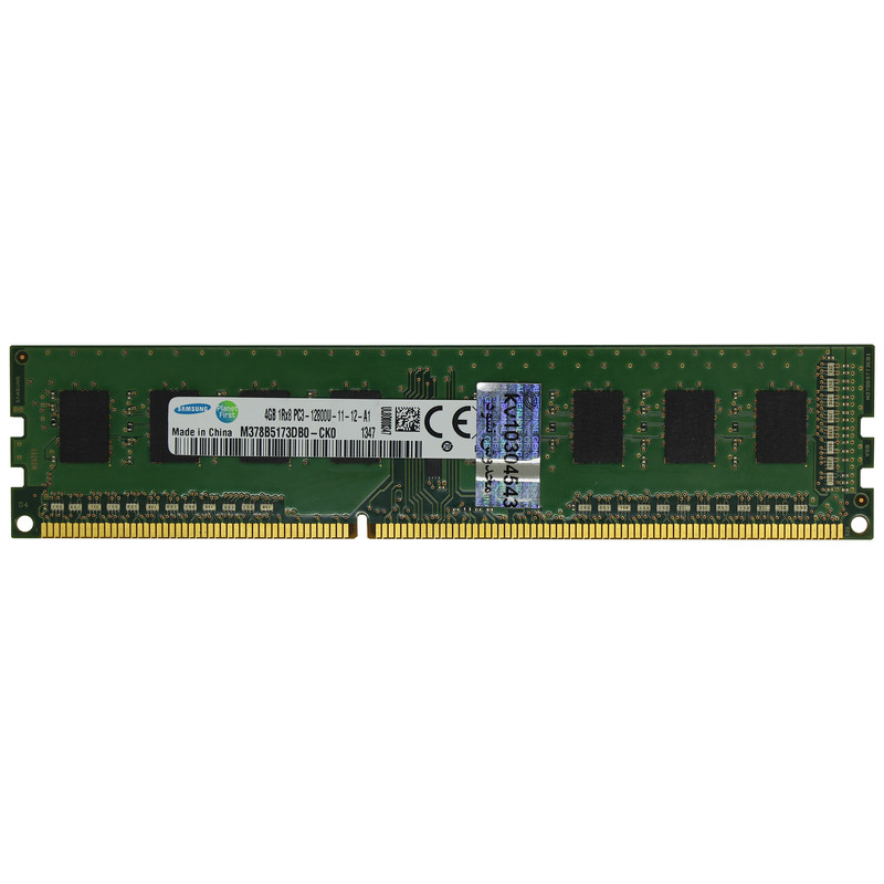 رم دسکتاپ DDR3 تک کاناله 1600 مگاهرتز CL11 سامسونگ مدل M378 ظرفیت 4 گیگابایت