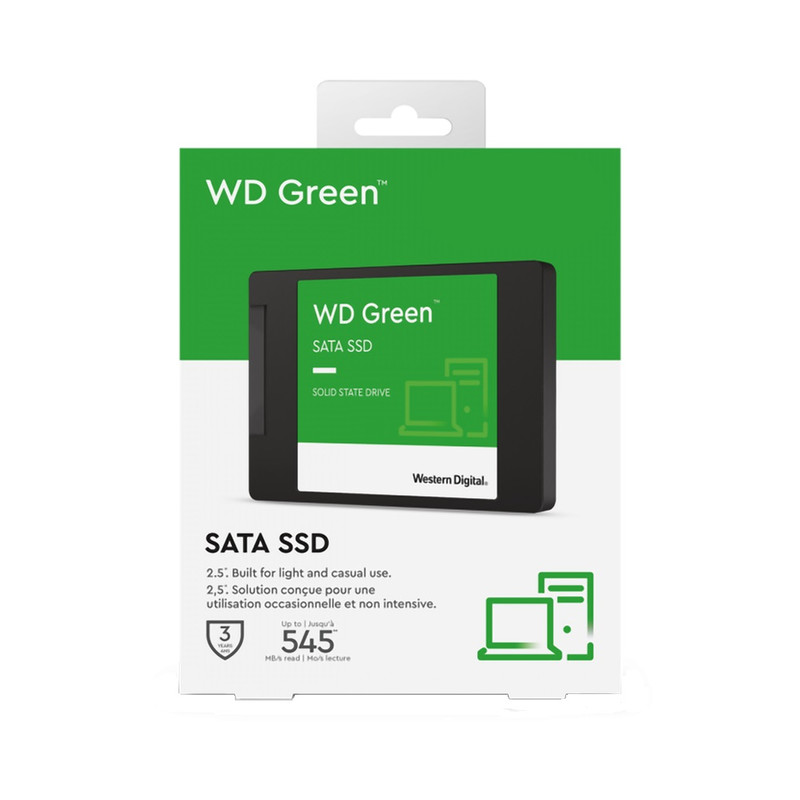 اس اس دی اینترنال وسترن دیجیتال مدل WDS240G3G0A-240GB GREEN SSD ظرفیت 240 گیگابایت