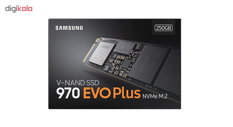 اس اس دی اینترنال سامسونگ مدل 970EVO PLUS ظرفیت 250 گیگابایت