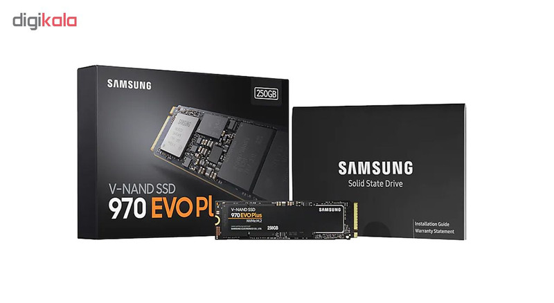 اس اس دی اینترنال سامسونگ مدل 970EVO PLUS ظرفیت 250 گیگابایت