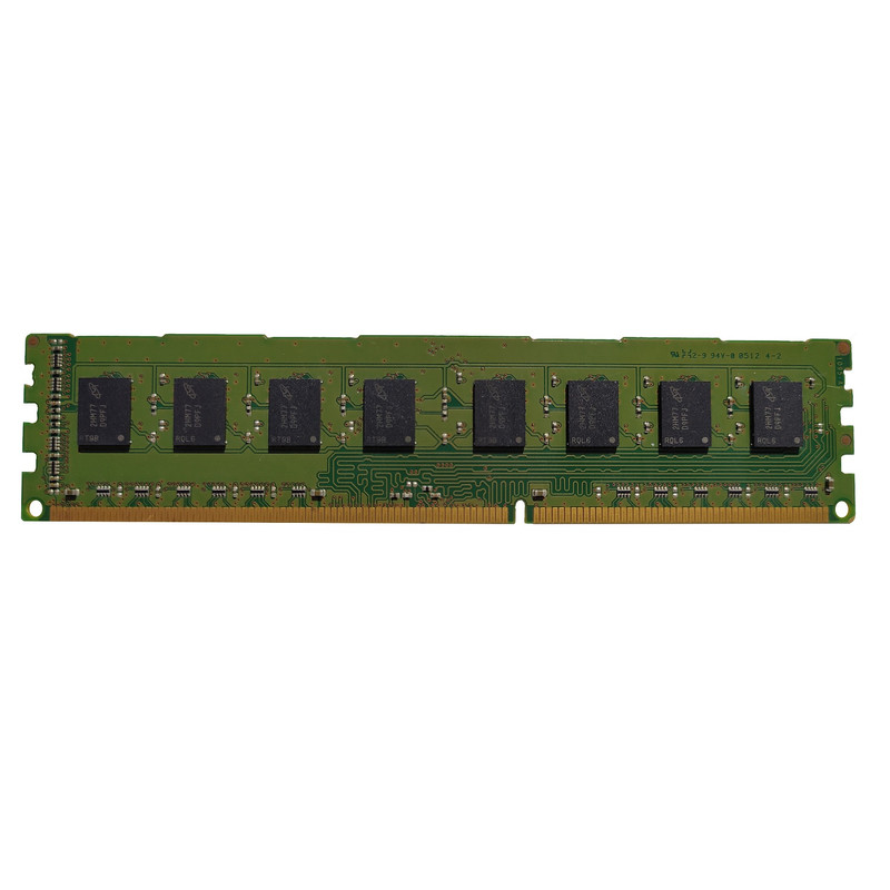 رم کامپیوتر DDR3 تک کاناله 10600 مگاهرتز میکرون مدل MT16JTF51264AZ-1G4M1 ظرفیت 4 گیگابایت