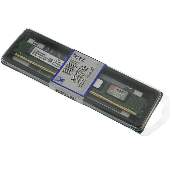 رم دسکتاپ DDR3 تک کاناله 1600 مگاهرتز CL11 کینگستون مدل KVR16N11/4 PC3-12800 ظرفیت 4 گیگابایت