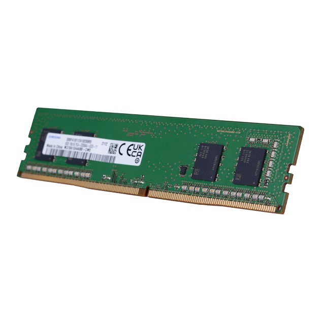 رم دسکتاپ DDR4 تک کاناله 3200 مگاهرتز CL22 سامسونگ مدل PC4-25600 ظرفیت 8 گیگابایت